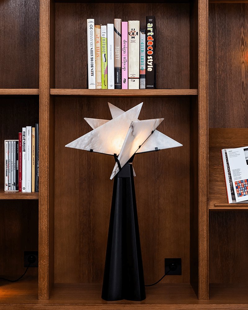 Galerie MCDE interior with Pierre Chareau pieces